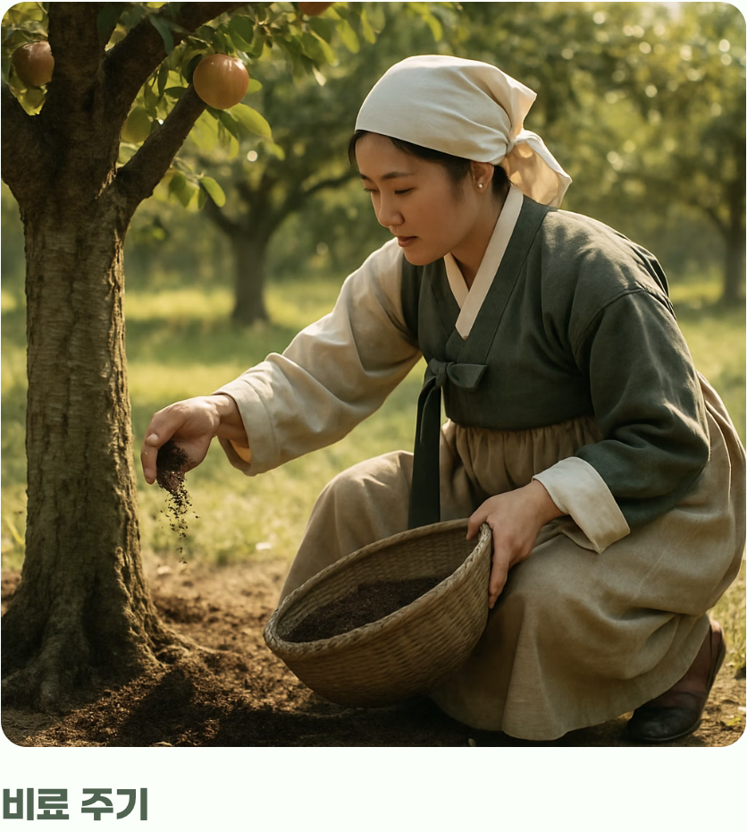 필요한 만큼만, 똑똑한 물주기와 거름주기