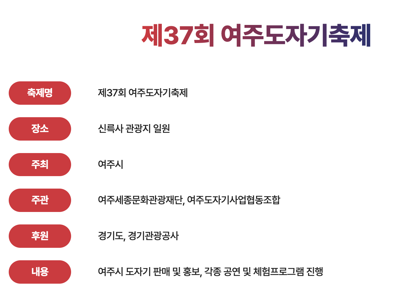 여주도자기축제