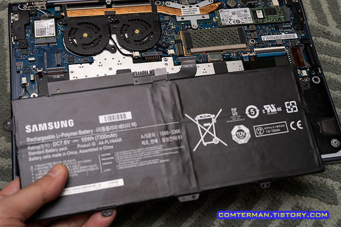 아티브북9 플러스 NT940X3G-K64 배터리