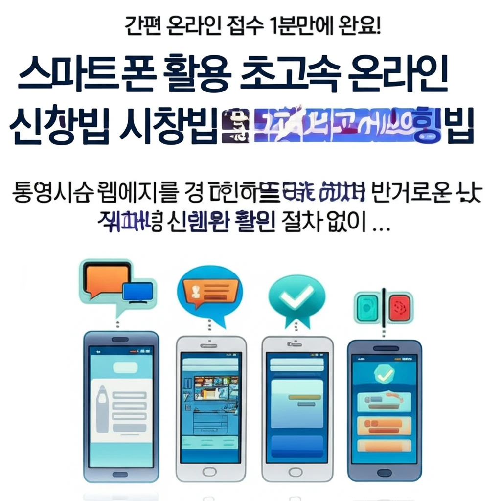통영 주차 단속 문자 알림 신청하기 ..