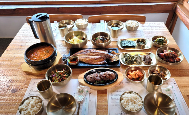 백반기행 화성밥상 홍삼청국장 된장 한정식 맛집