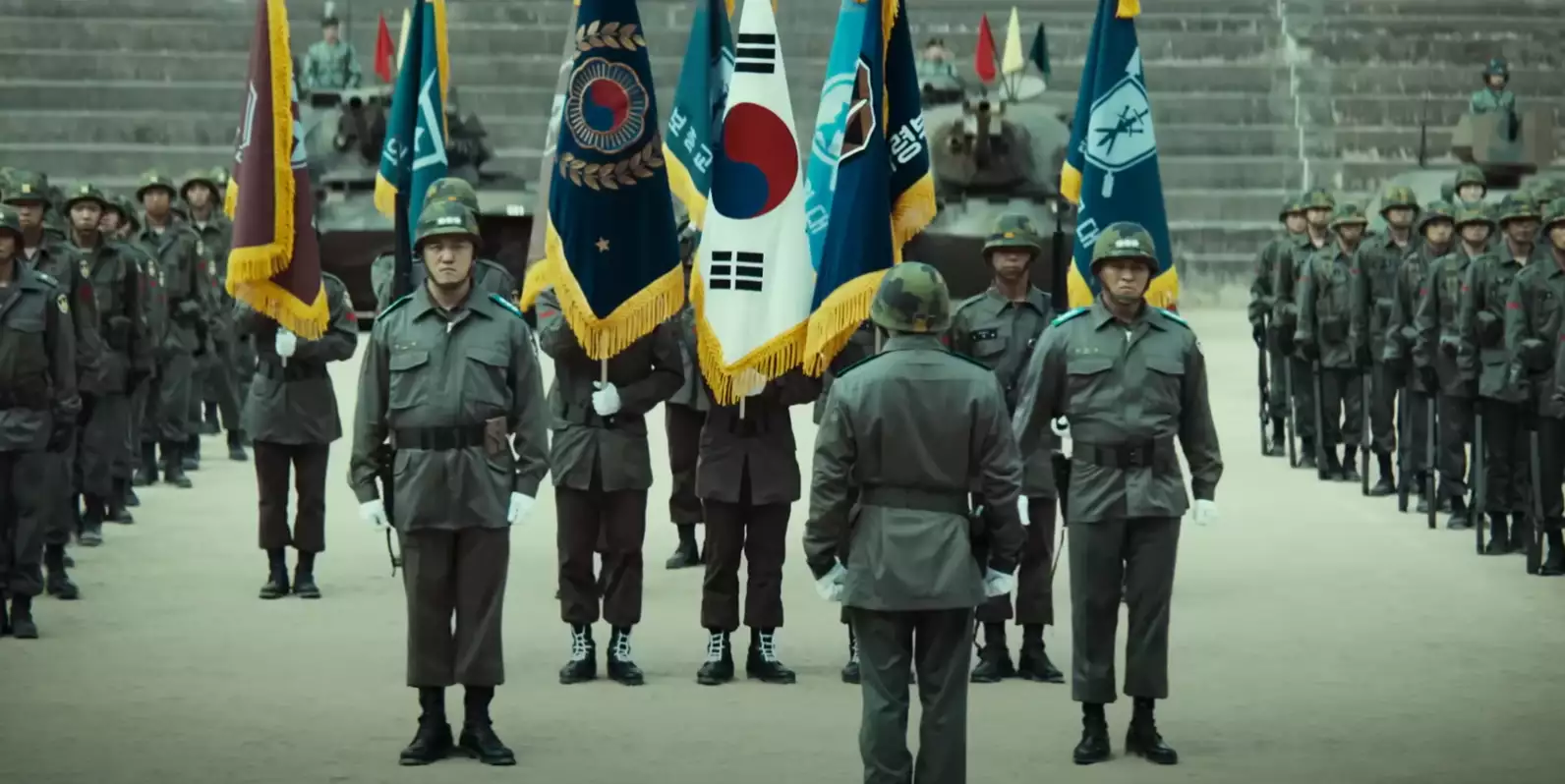 서울의 봄 영화 한장면