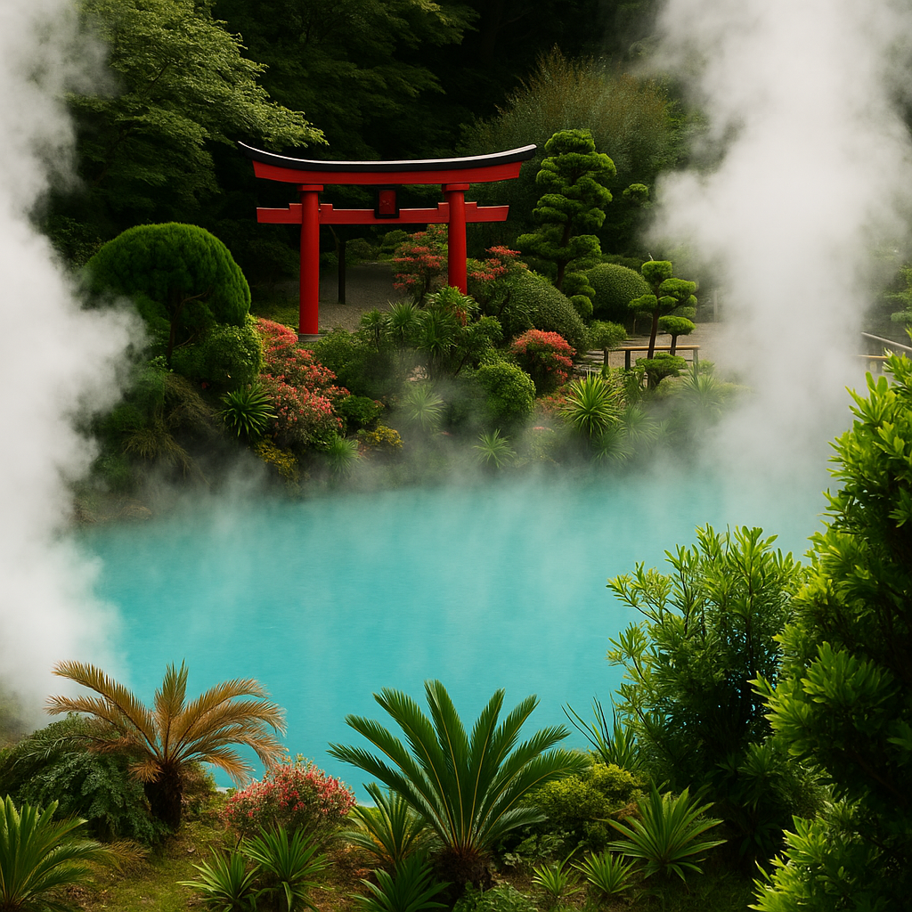 벳푸 (別府) - 오이타현: 이색적인 온천 지옥 순례의 짜릿함