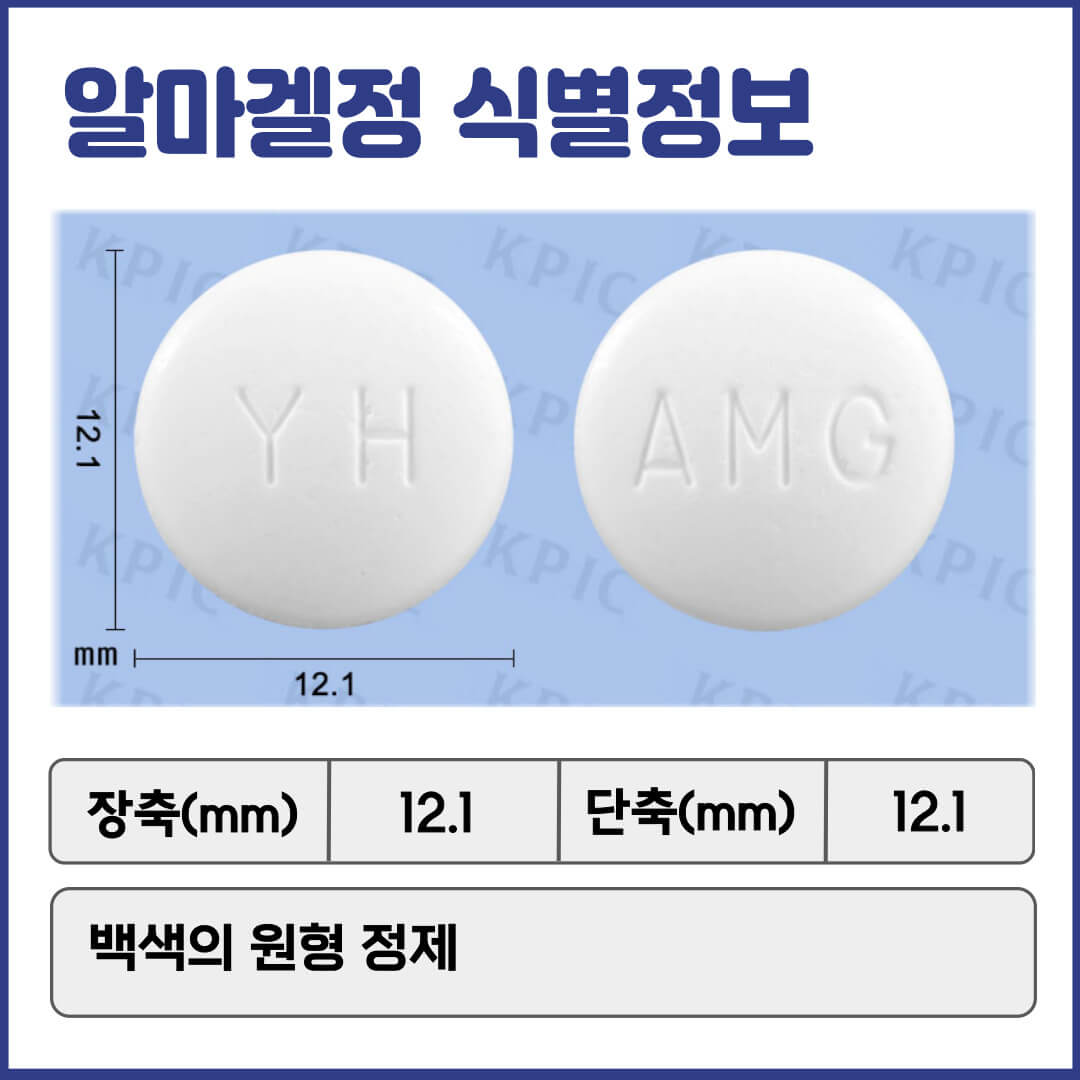 알마겔정 식별정보