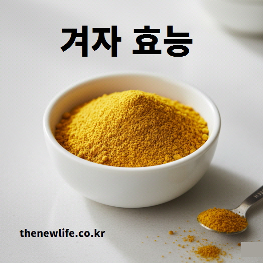겨자 효능 &ndash; 항염 효과와 면역력 강화에 도움을 주는 겨자가루 이미지