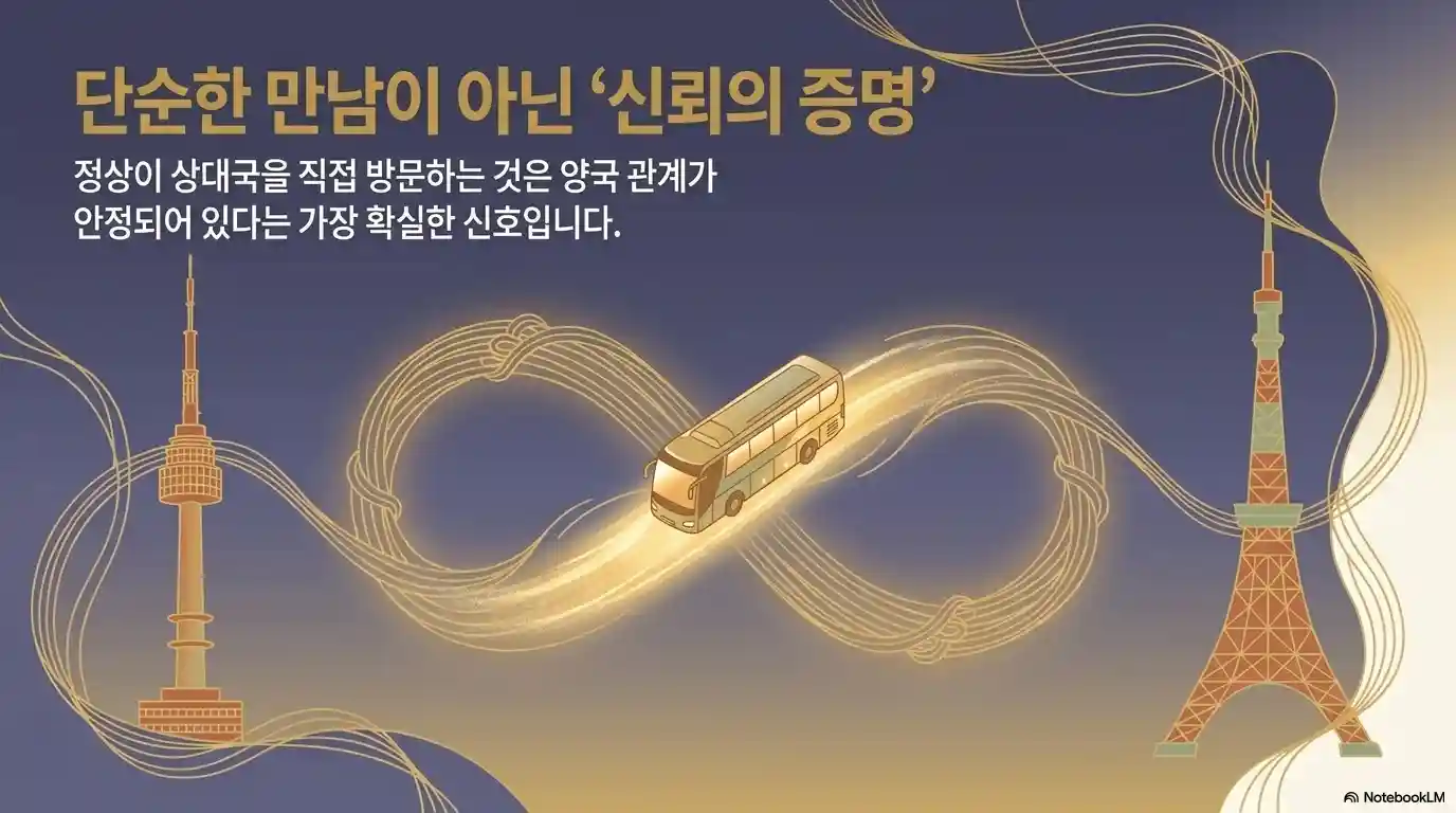 한일 셔틀외교 신뢰