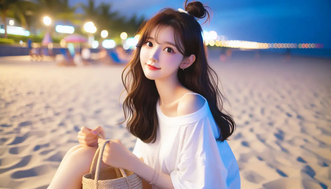 문화누리카드-야놀자-사용방법을-알아보는-여성의-모습