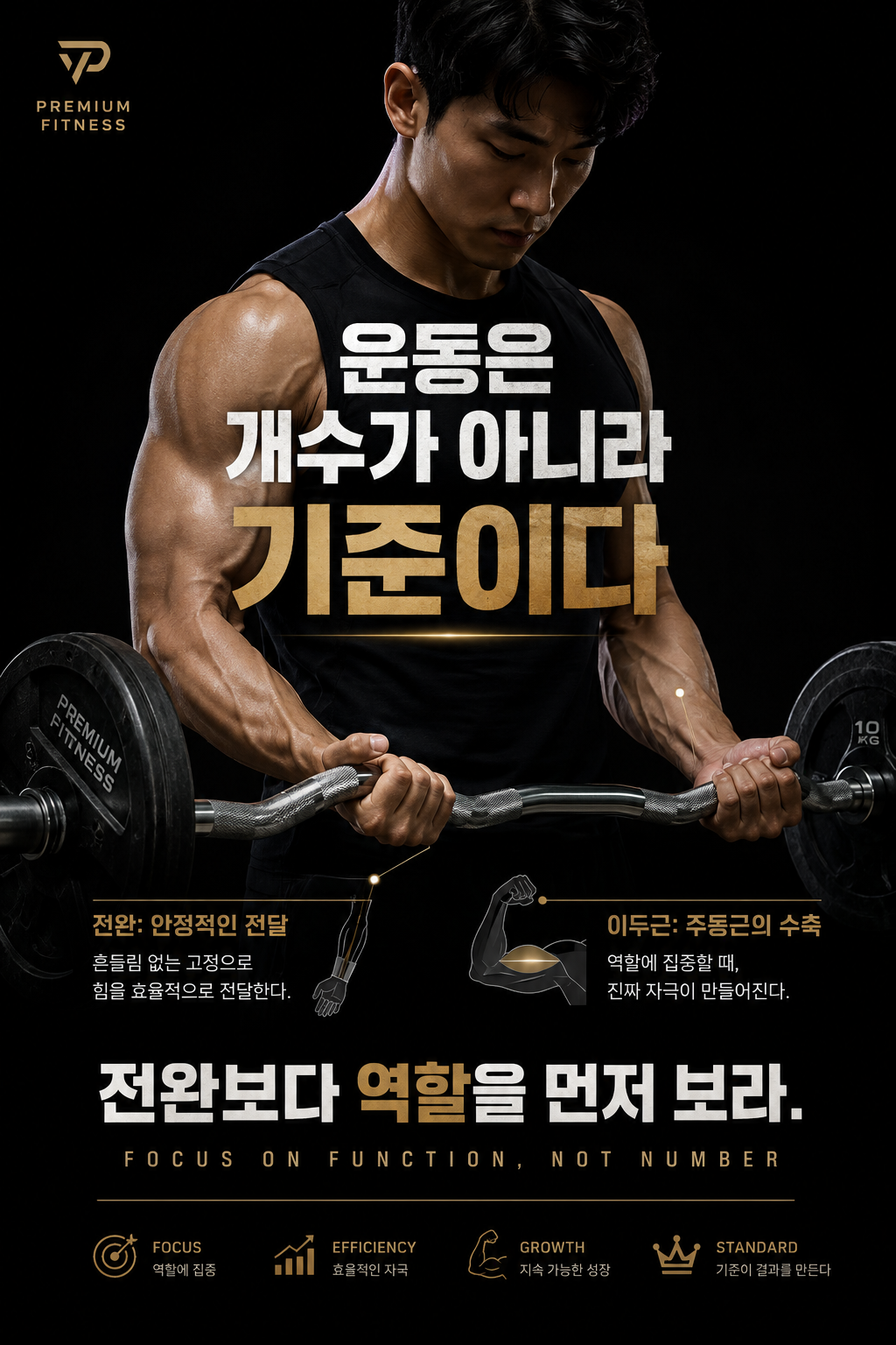 운동은 개수가 아니라 기준이다