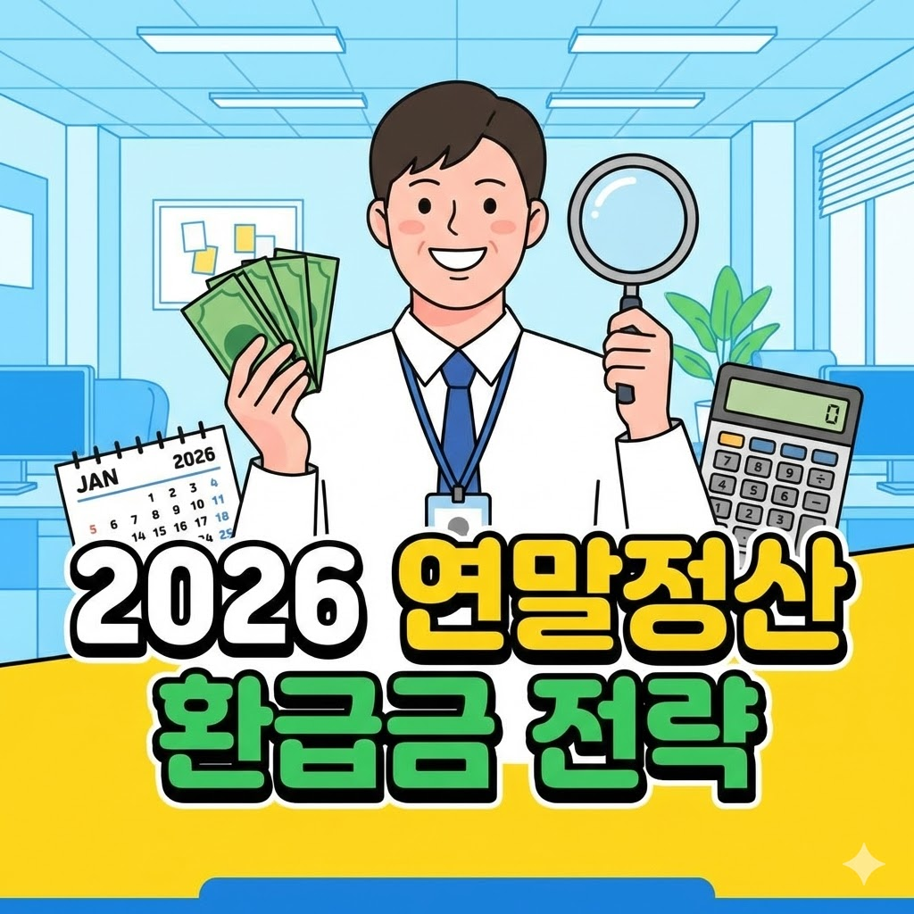 2026 연말정산 환급금 최대화 전략! 기간 및 달라진 공제 항목 총정리