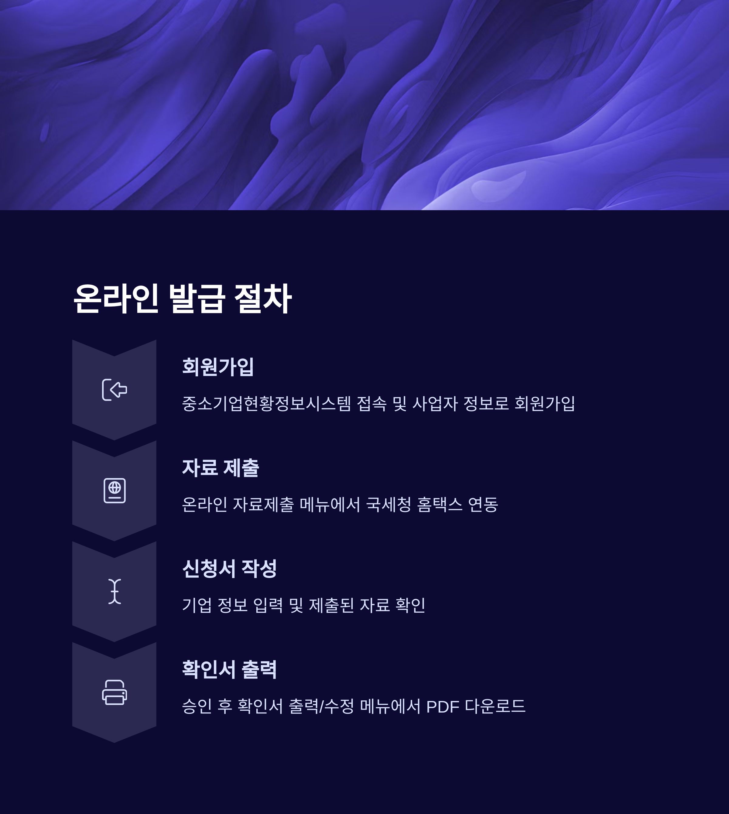 소상공인 확인서 온라인 발급