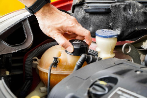 냉각팬 및 라디에이터 점검
