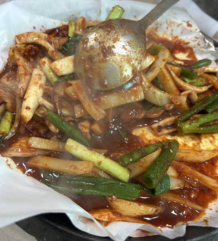 오삼불고기 볶은 사진