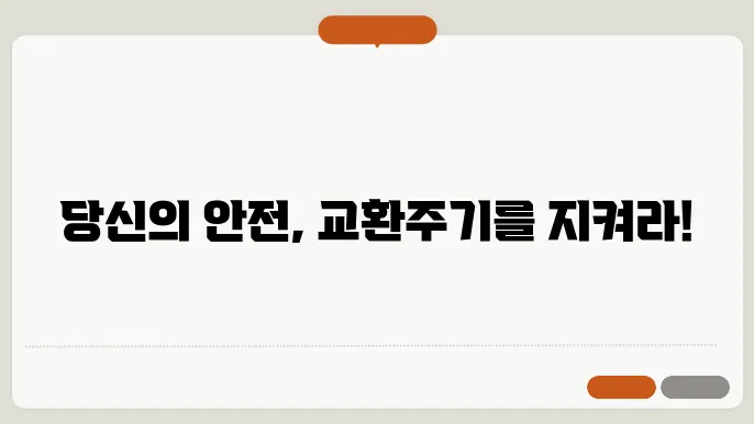 브레이크오일 교환주기