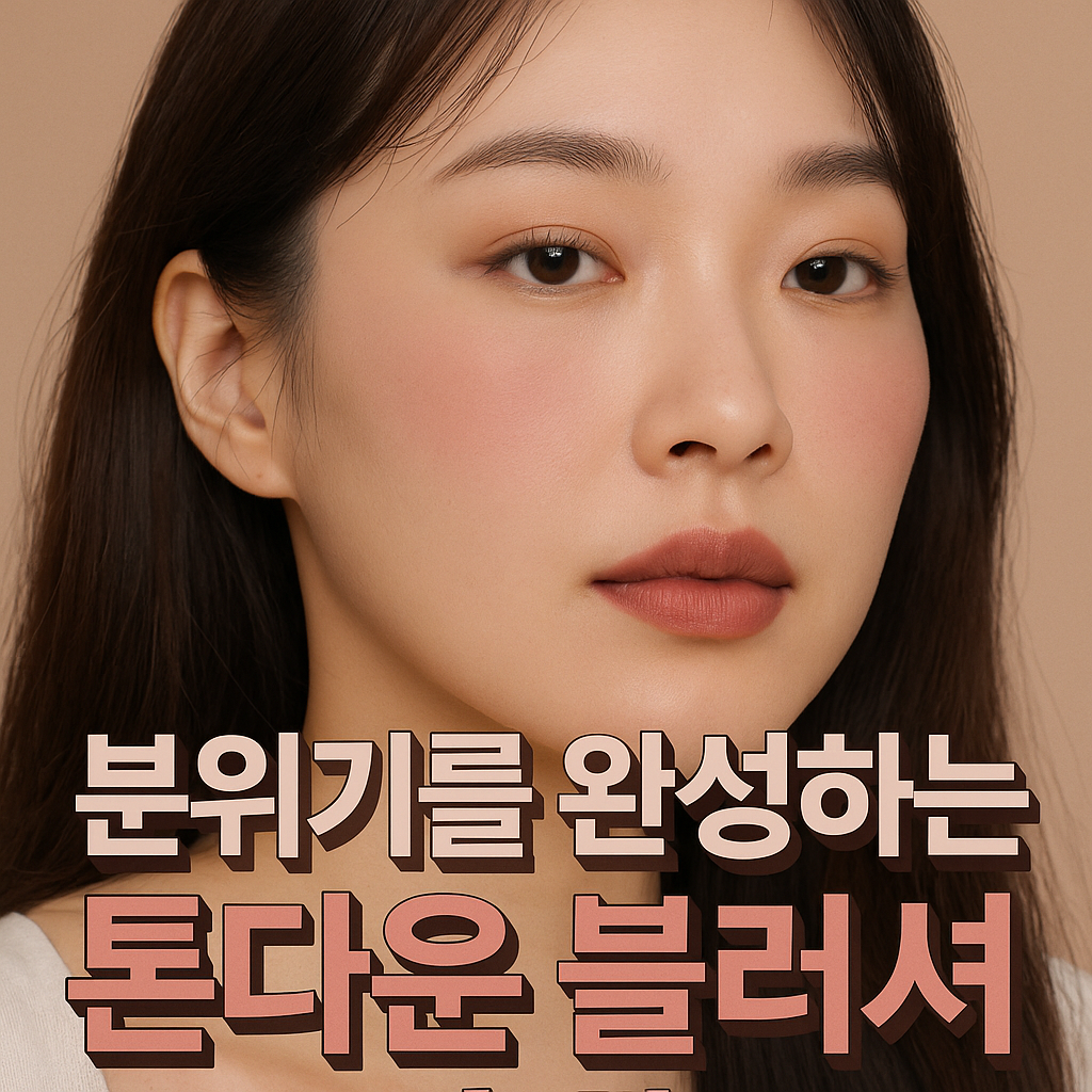 톤다운 블러셔