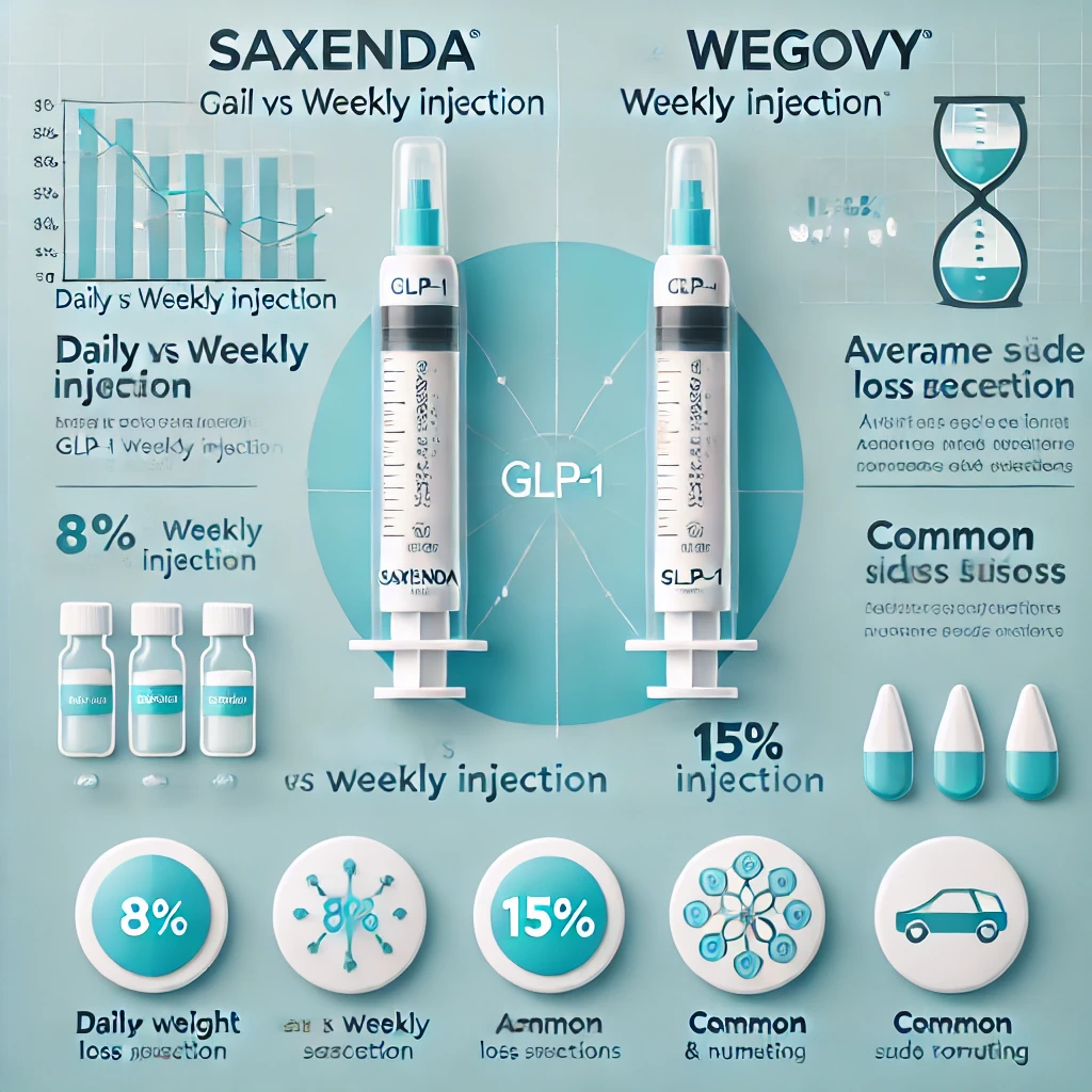 GLP-1 호르몬과 체중 감량 주사제 위고비(Wegovy)·삭센다(Saxenda)의 모든 것