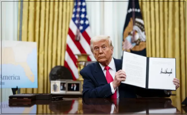 트럼프 비트코인 전략비축 행정명령 서명 중인 이미지