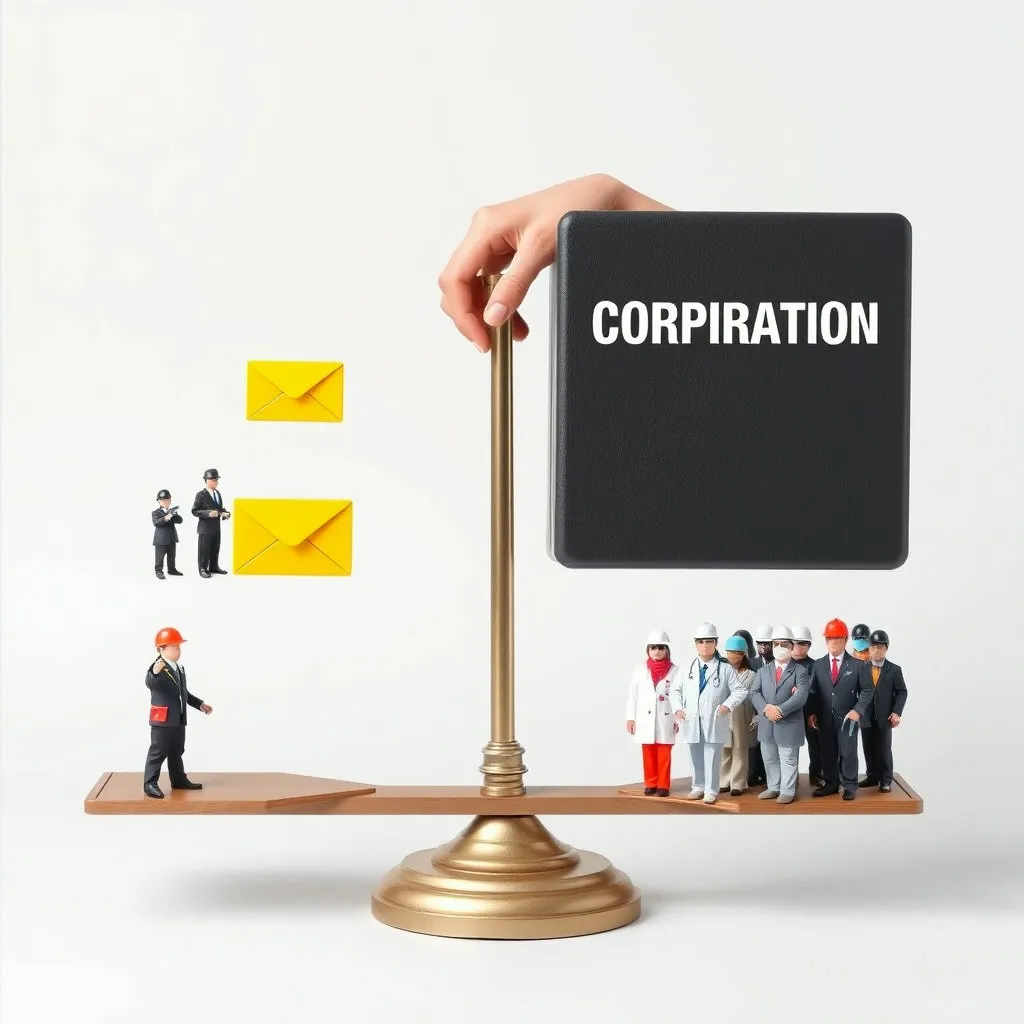 법 개정을 통해 노동자와 사용자 간의 균형 잡힌 관계를 모색하려는 노란봉투법의 취지를 나타냅니다.