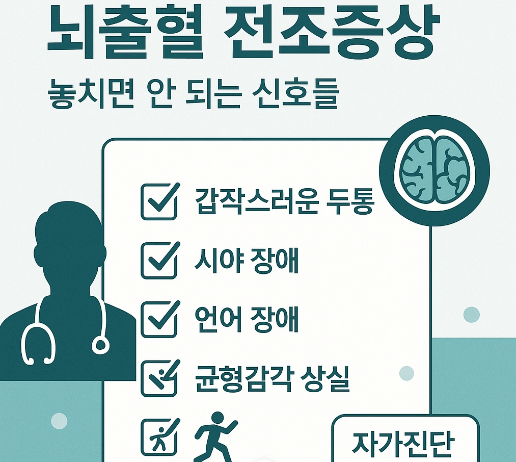 뇌출혈-초기증상-초기증상-골든타임-놓치지-않는법