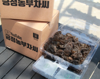 긍정농부차씨 목이버섯