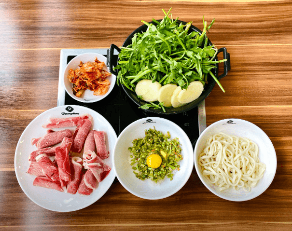 증평 맛집 "등촌샤브칼국수 증평점" 음식사진