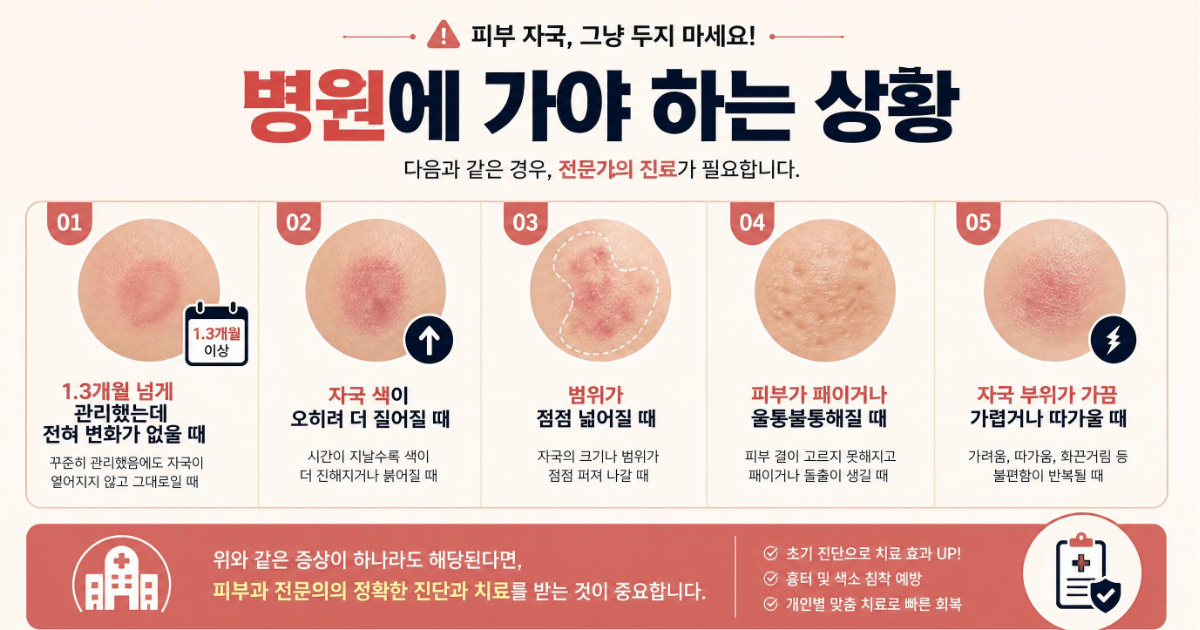 병원 가야 하는 상황