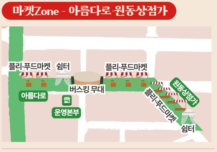 마켓Zone - 아름다로, 원동상점가