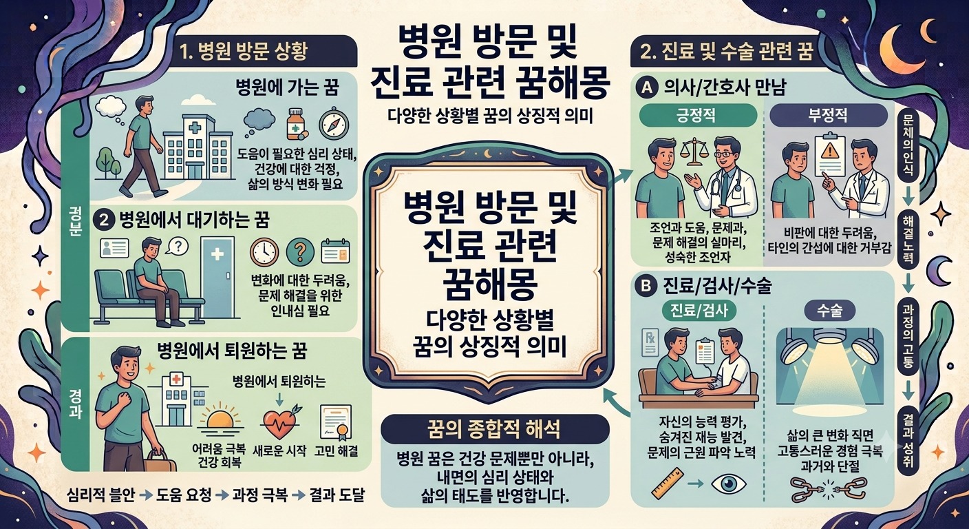 병원·의사·수술 꿈의 핵심 의미
