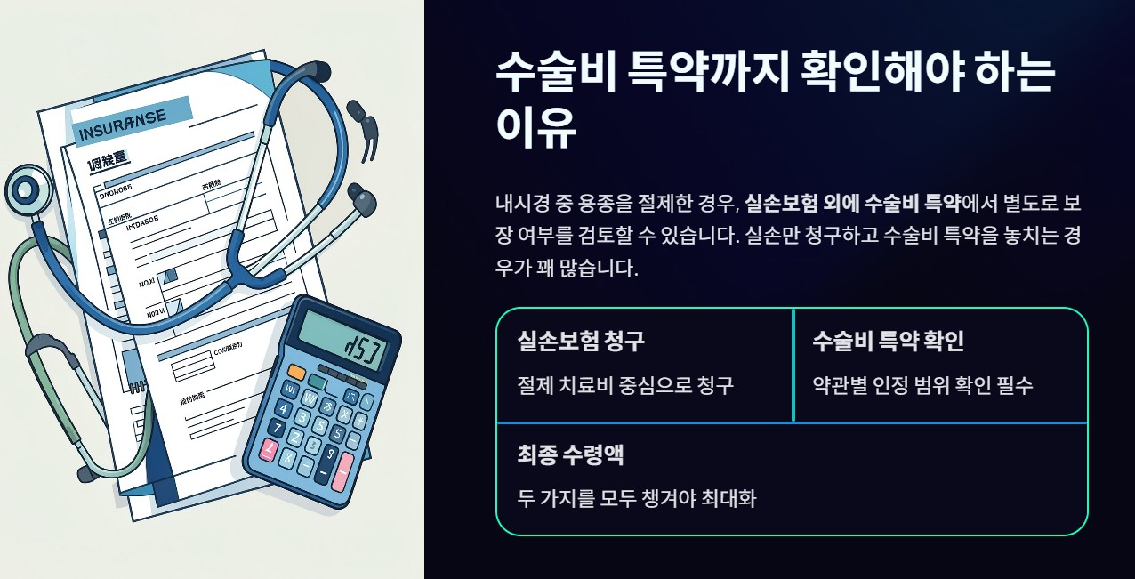 내시경 용종제거 실비청구