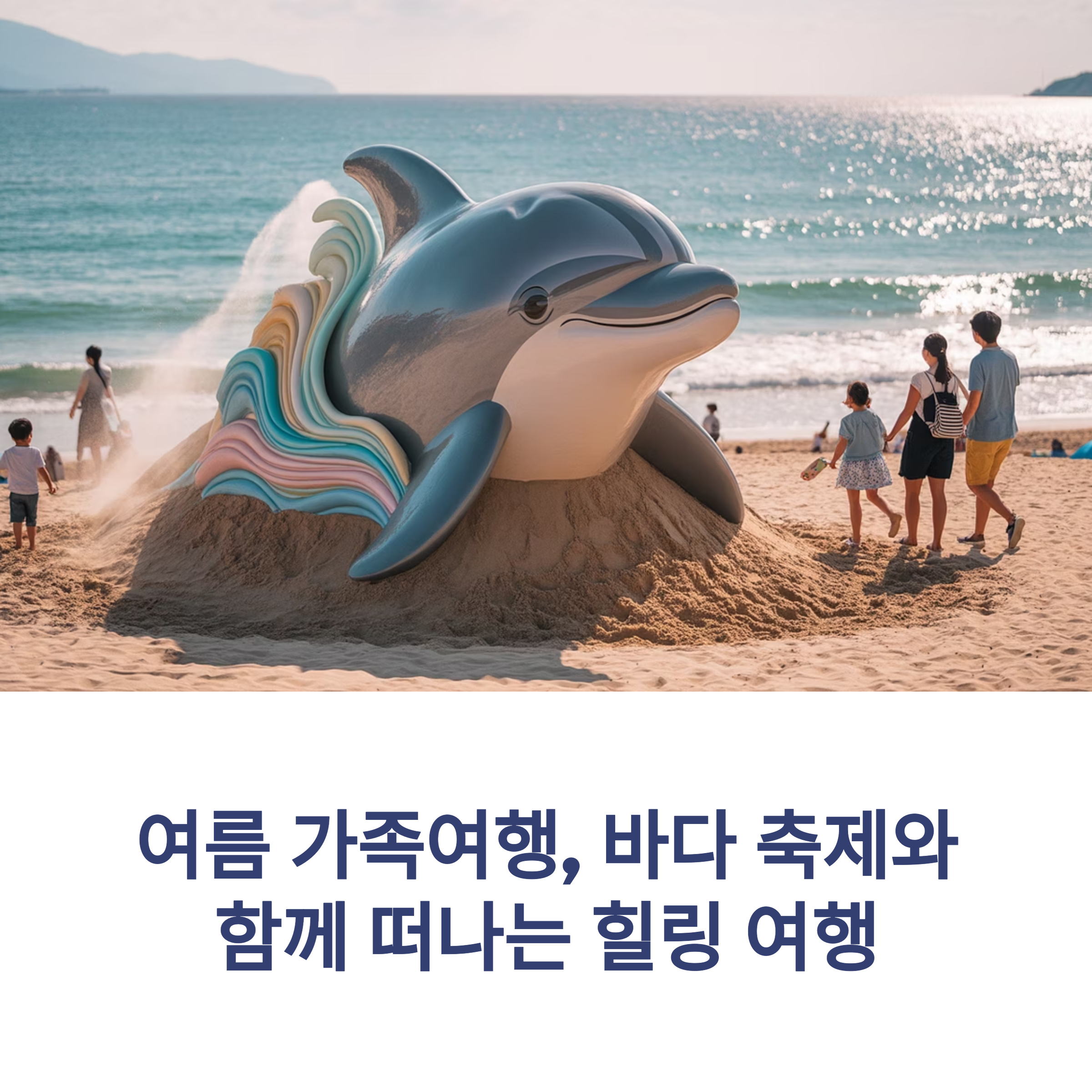 여름 가족여행, 바다 축제와 함께 떠나는 힐링 여행