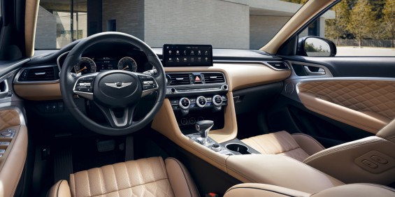 [신차구매] 제네시스 G70 슈팅 브레이크 실내