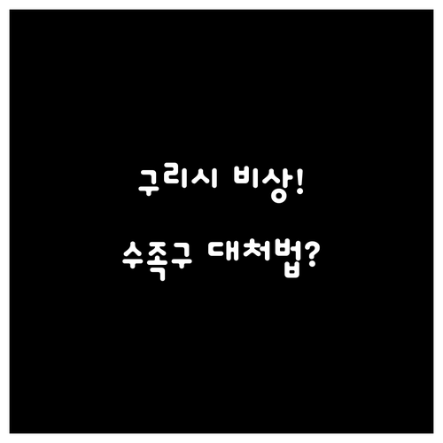 구리시 수족구 유행기, 아이 증상별 ..