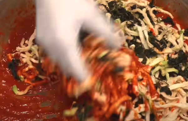 무말랭이 고추잎