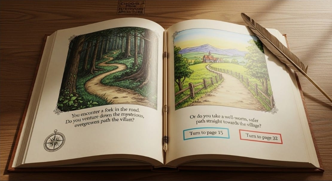 선택형 모험 이야기