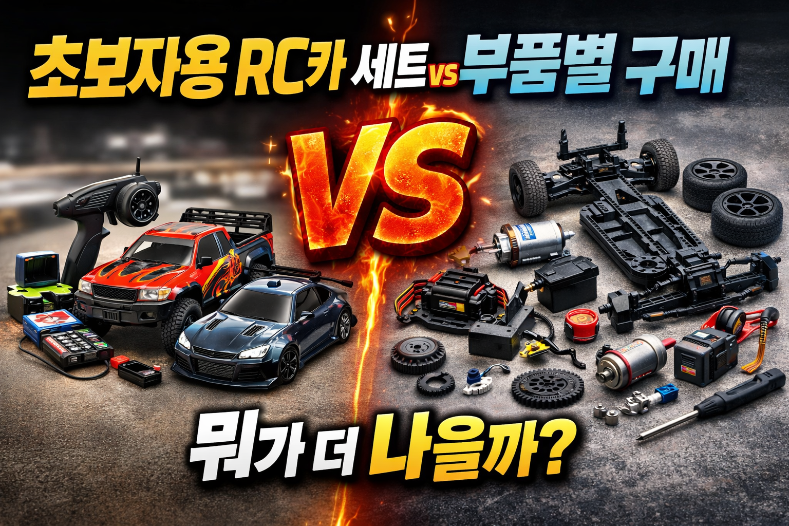 초보자용 RC카 세트