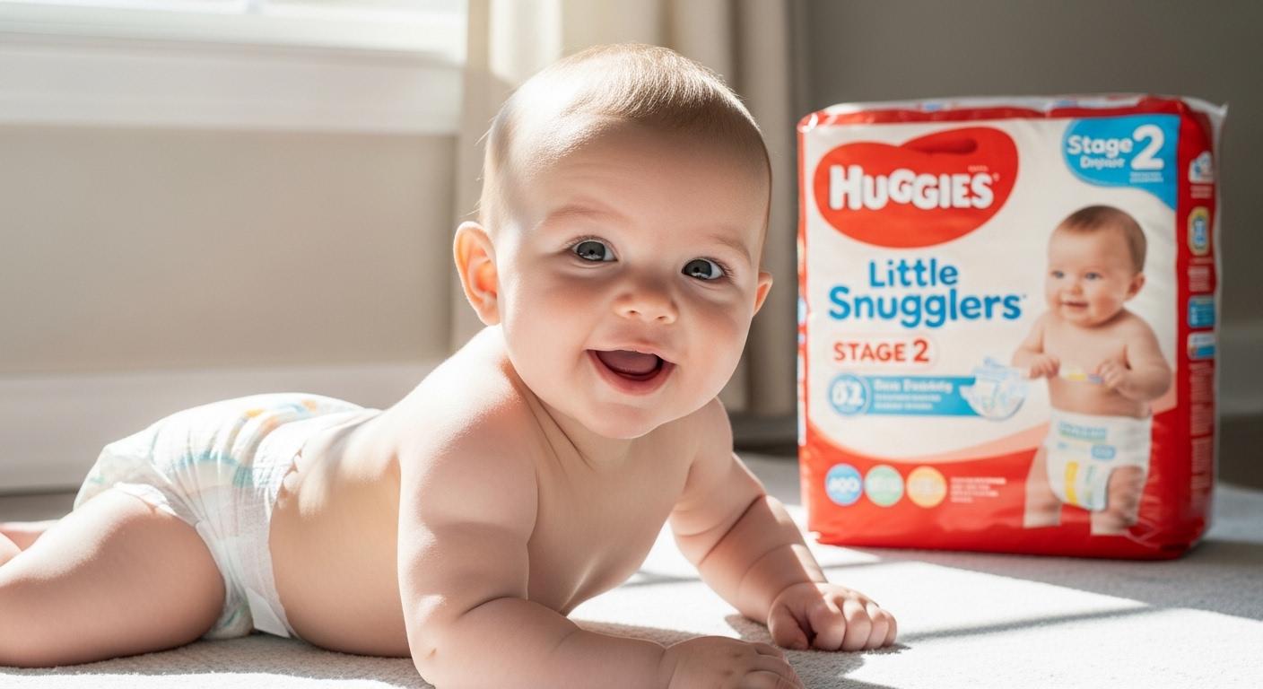 하기스 기저귀 2단계 몇개월까지