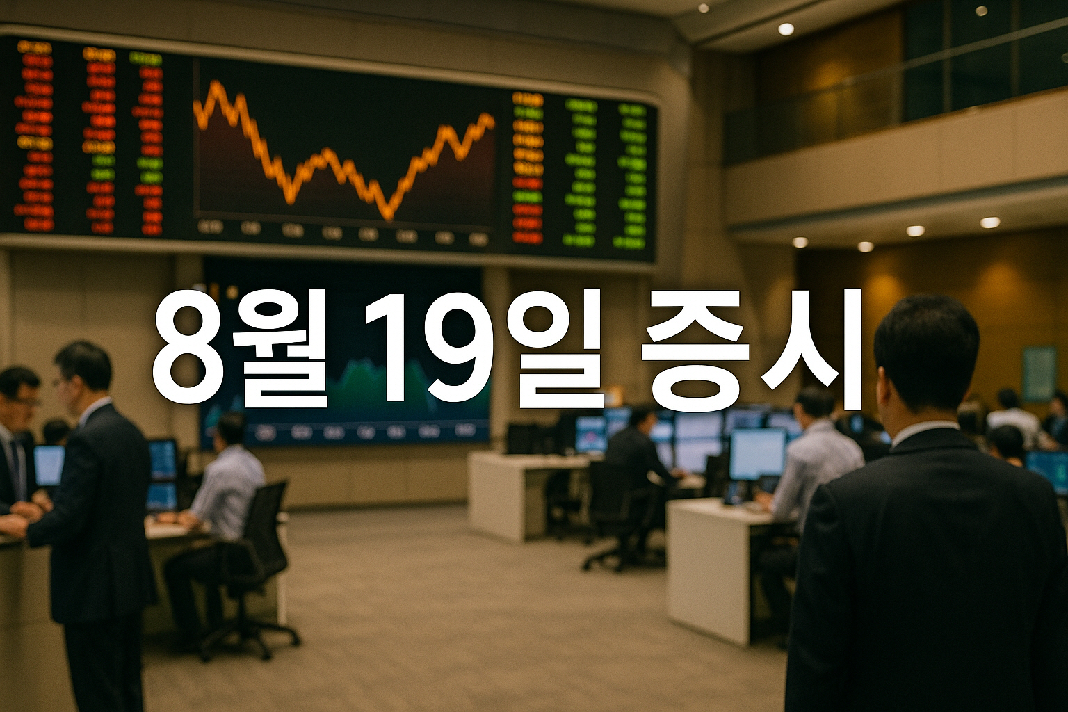 2025년 8월 19일 증시