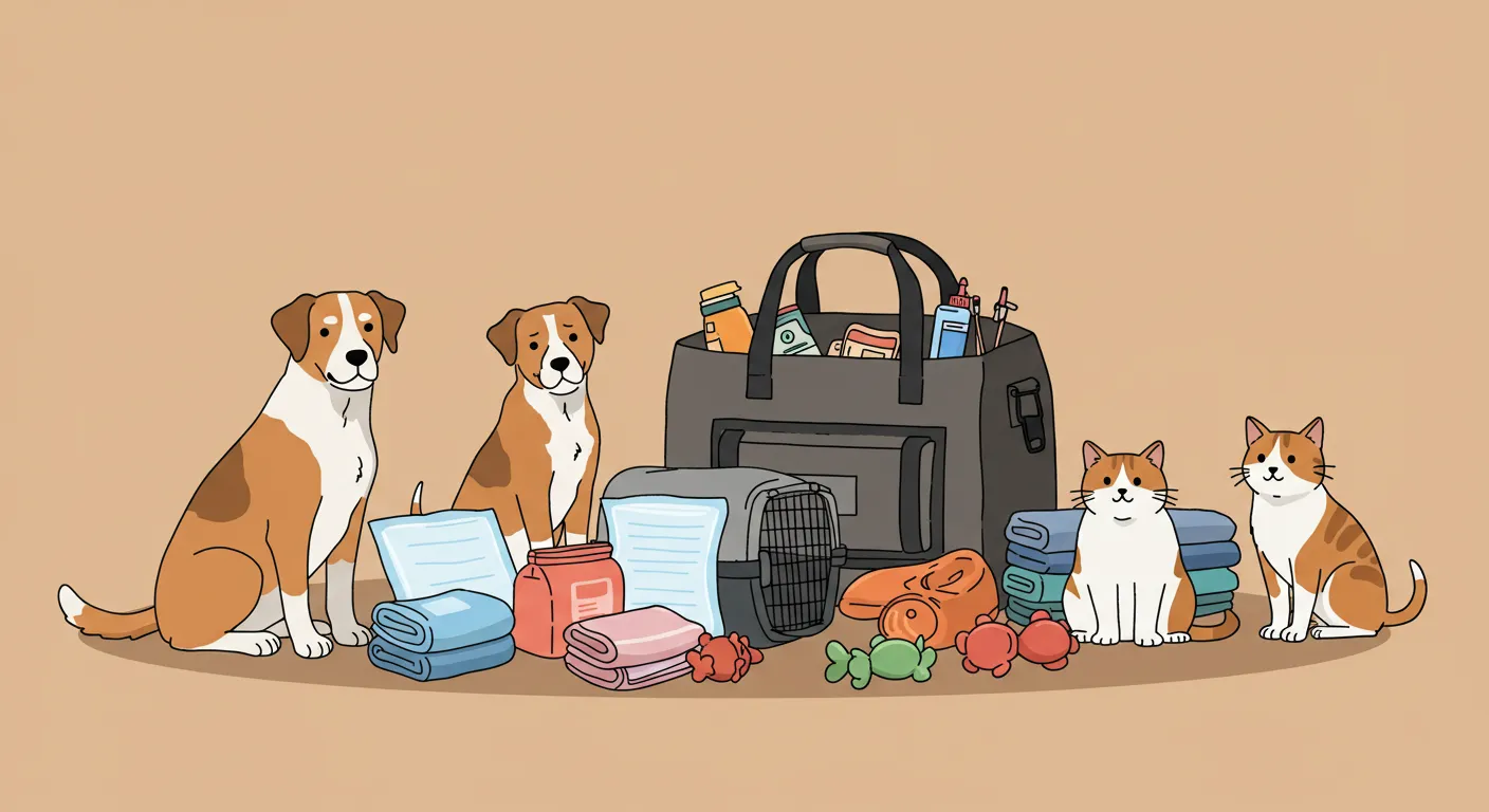 반려동물 비상용품