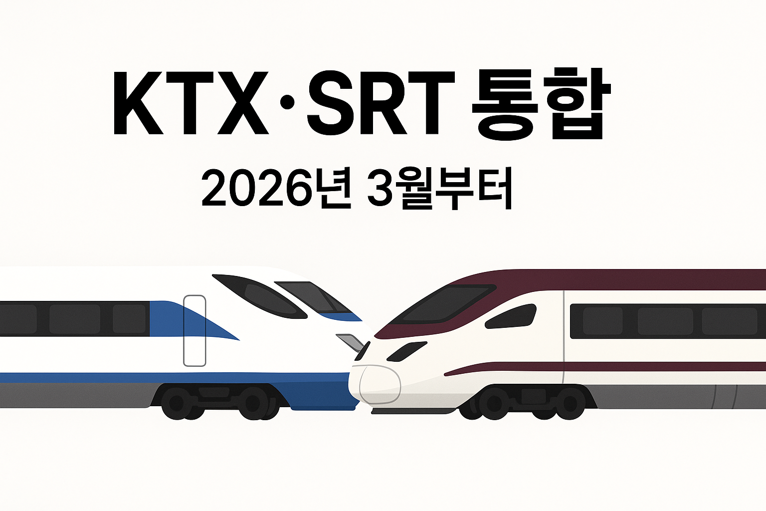 KTX/SRT통합