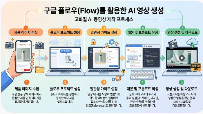 구글 플로우(Flow)를 활용한 AI 영상 생성