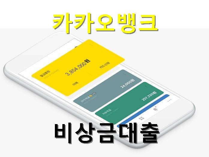 카카오뱅크 비상금대출