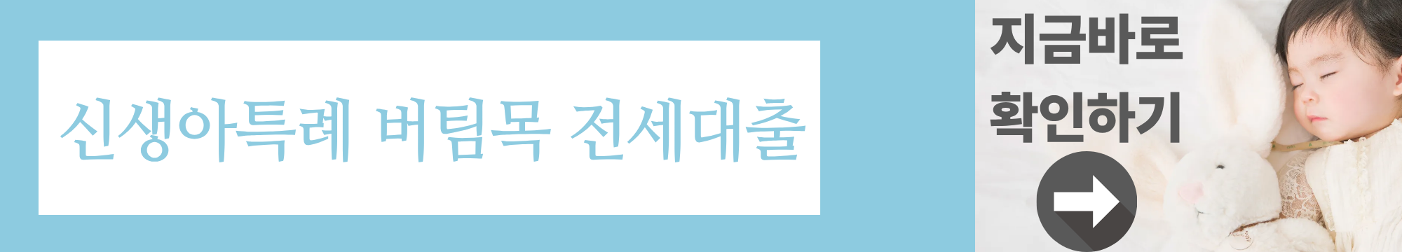 신생아특례 버팀목 전세대출 한도, 조건 알아보기