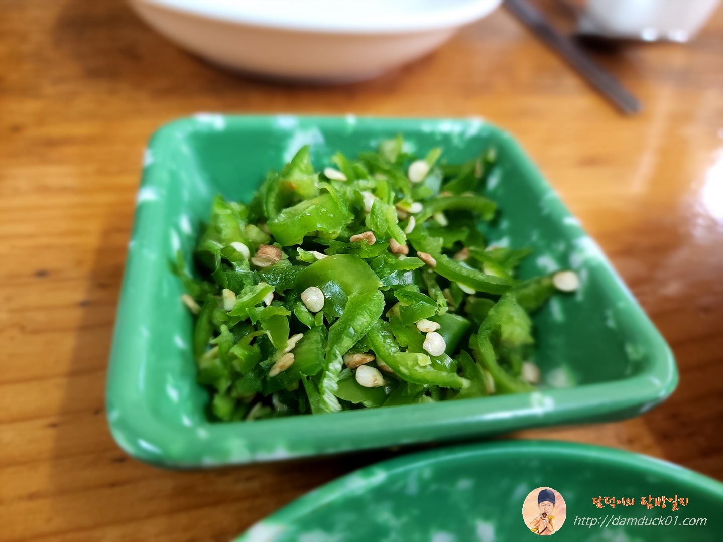 강서손칼국수 청양고추