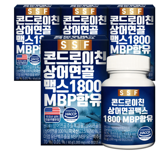 콘드로이친 추천 순위 TOP 5(25년 6월) - 네이버, 쿠팡, G마켓 판매 랭킹