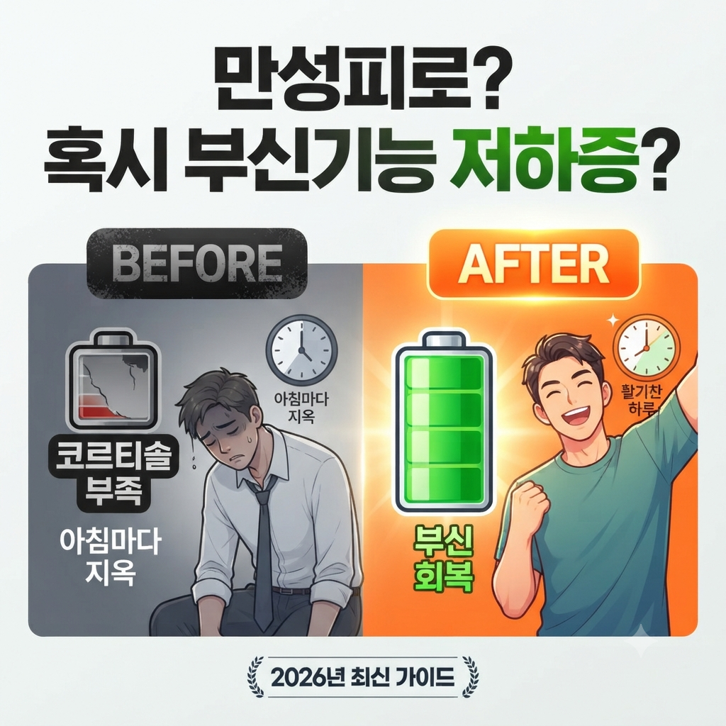 만성부신증후군(부신기능저하증)- 뜻 -증상 -원인