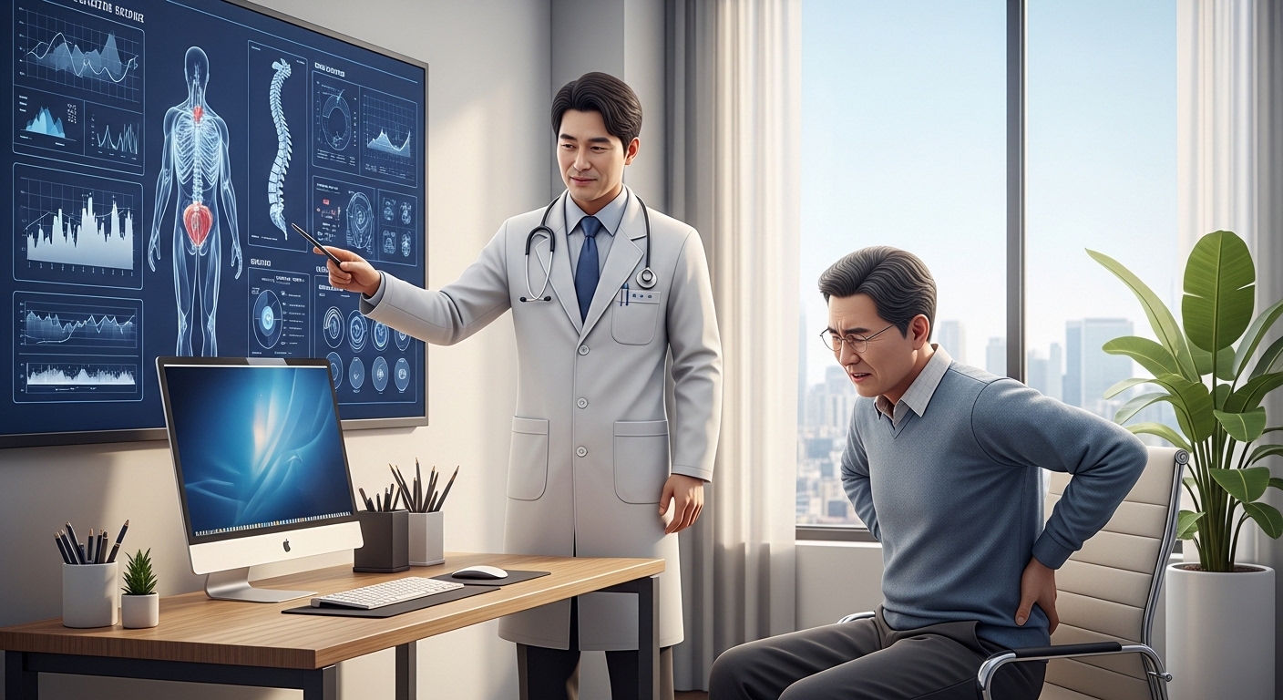 등 통증을 유발하는 심각한 내과 질환들