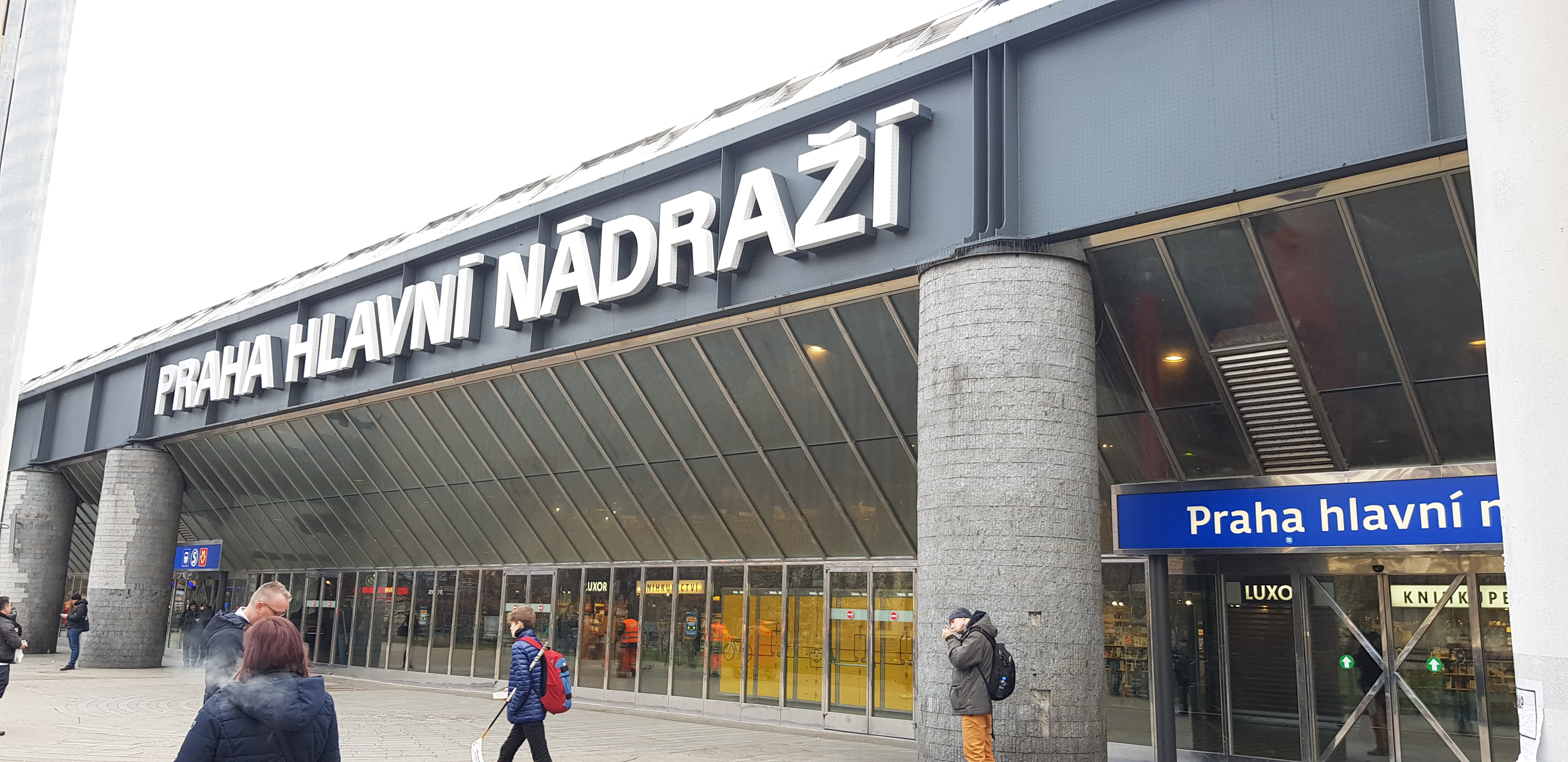체코 프라하 중앙역