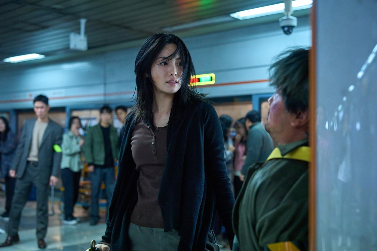 나나 배우님이 싸우는 모습