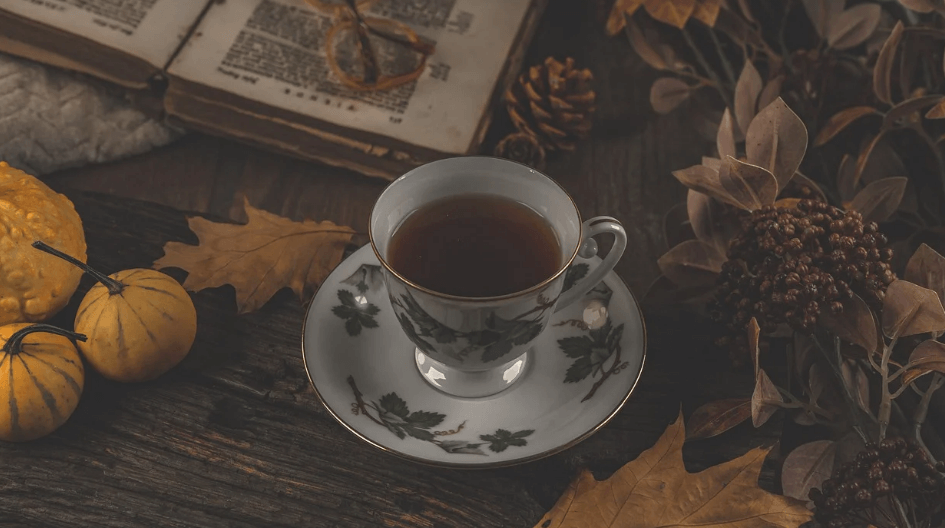 차와 차를 마시는 사진 - 11