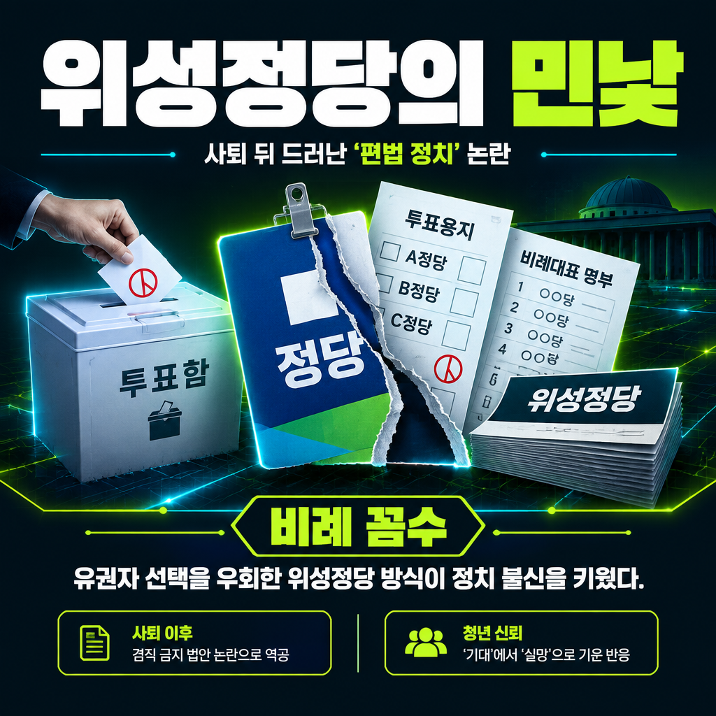 위성정당의 민낯