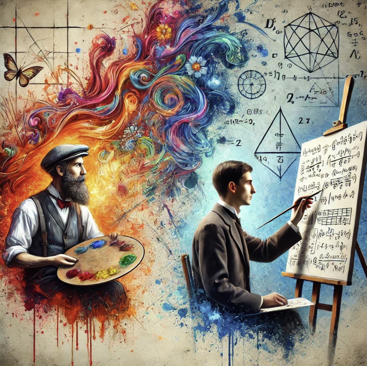 예술가와 수학자의 뇌는 어떻게 다를까?